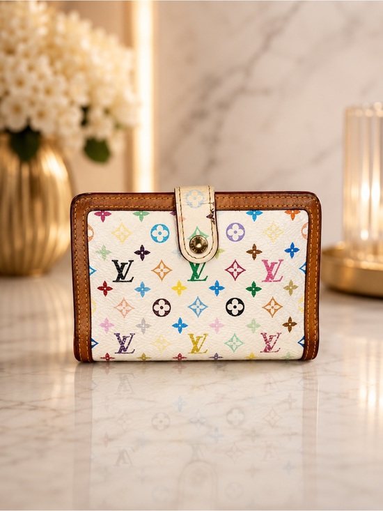 Louis Vuitton Handbags - Louis Vuitton x Murakami Multicolor Kisslock Wallet | Vintage | Full Inclusion